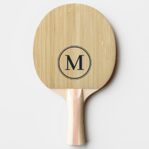 Raquette De Ping Pong Monogramme Bambou Clair