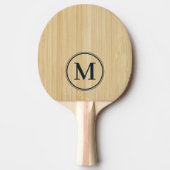 Raquette De Ping Pong Monogramme Bambou Clair (Devant)