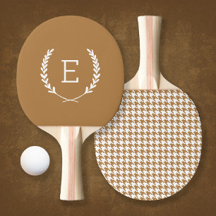 Raquette De Ping Pong Monogramme de Laurel Crest