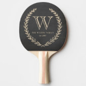 Raquette De Ping Pong Monogramme de tableau (Devant)