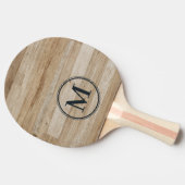 Raquette De Ping Pong Monogramme en bois de frêne clair (Côté)