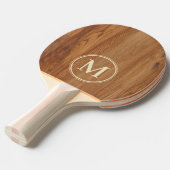 Raquette De Ping Pong Monogramme en Bois d'Érable (Devant Angle)