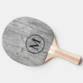Raquette De Ping Pong Monogramme en bois gris (Côté)
