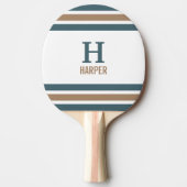 Raquette De Ping Pong Monogramme moderne trié (Devant)