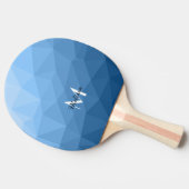 Raquette De Ping Pong Monogramme motif noir classique en maille géométri (Côté)