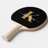 Raquette De Ping Pong Monogramme noir (Devant Angle)