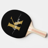 Raquette De Ping Pong Monogramme noir (Côté)