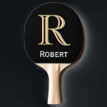 Raquette De Ping Pong Monogramme personnalisé à trois couches avec annea<br><div class="desc">LAYERING UNIQUE DU MONOGRAM — regardez attentivement et vous verrez trois couleurs, ce qui lui donne la sensation de profondeur. Personnalisé en plus avec le prénom. Idée spéciale pour un cadeau ou vous pouvez juste profiter pour vous-même! Si vous avez des questions de conception ou une demande spéciale, veuillez envoyer...</div>