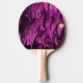 Raquette De Ping Pong Monographie de motif de goth pourpre (Dos)