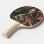 Raquette De Ping Pong Monstre de serpent géant japonais cool (Devant Angle)