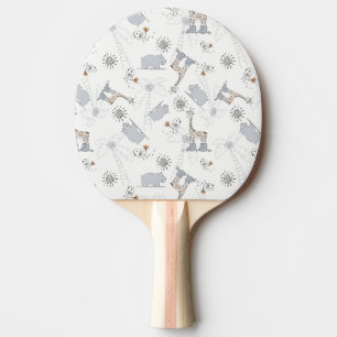 Raquette De Ping Pong motif 2 de griffonnage