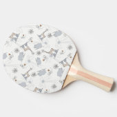 Raquette De Ping Pong motif 2 de griffonnage (Côté)