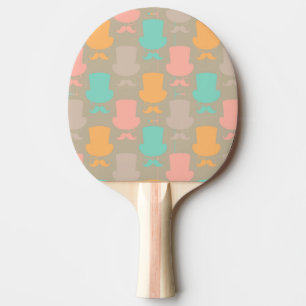 Raquette De Ping Pong Motif 2 de moustache