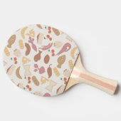Raquette De Ping Pong Motif 2 de nourriture (Côté)