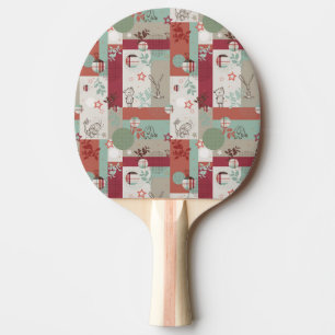 Raquette De Ping Pong Motif 2 d'édredon de bébé