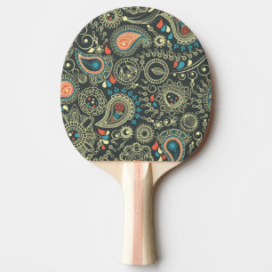 Raquette De Ping Pong Motif 3 de Paisley