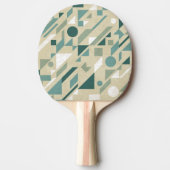 Raquette De Ping Pong Motif abstrait (Devant)