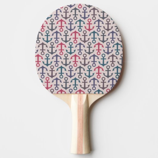 Raquette De Ping Pong motif Ancre (Devant)