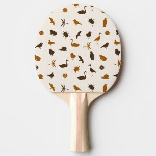 Raquette De Ping Pong Motif animal 2