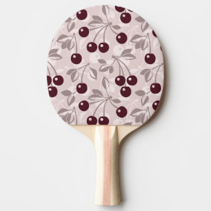 Raquette De Ping Pong Motif aux cerises 2