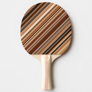 Raquette De Ping Pong Motif Brown trié
