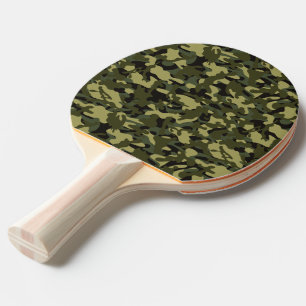 Raquette De Ping Pong Motif camouflage Euro Spring