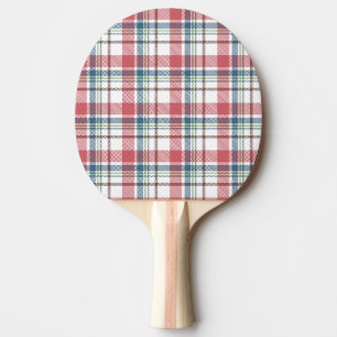 Raquette De Ping Pong Motif carreaux classique