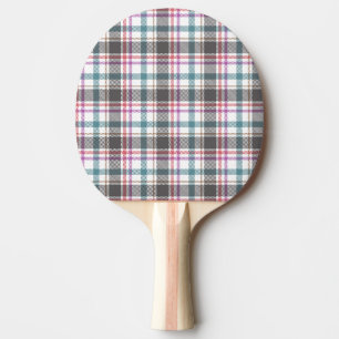 Raquette De Ping Pong Motif carreaux classique