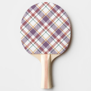 Raquette De Ping Pong Motif carreaux classique
