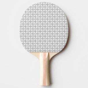 Raquette De Ping Pong Motif celtique à double spirale