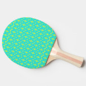 Raquette De Ping Pong motif coloré moderne (Côté)