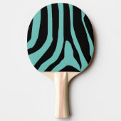 Raquette De Ping Pong Motif de bandes d'impression Zebra (Dos)