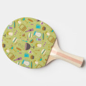 Raquette De Ping Pong Motif de barbecue (Côté)