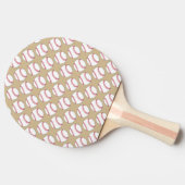 Raquette De Ping Pong Motif de baseball (Côté)