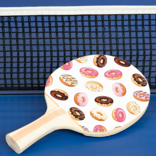 Raquette De Ping Pong Motif de beigne douce