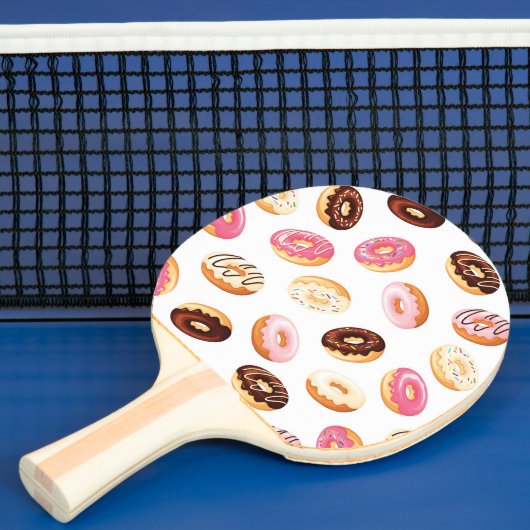 Raquette De Ping Pong Motif de beigne douce (Insitu)