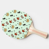 Raquette De Ping Pong Motif de chaton (Côté)