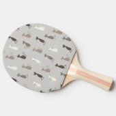 Raquette De Ping Pong Motif de chats (Côté)