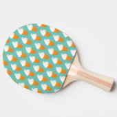 Raquette De Ping Pong Motif de cône de glace vanille (Côté)