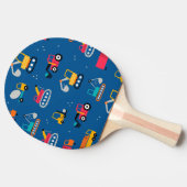 Raquette De Ping Pong Motif de déplacement de construction mûre (Côté)
