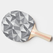 Raquette De Ping Pong Motif de diamant - polygone abstrait (Côté)