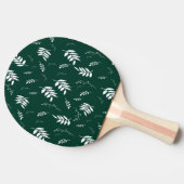 Raquette De Ping Pong motif de feuille (Côté)