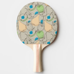 Raquette De Ping Pong Motif de fruits