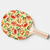 Raquette De Ping Pong Motif de fruits de mer (Côté)