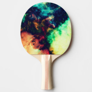 Raquette De Ping Pong Motif de fumée peint par cool d'abrégé sur