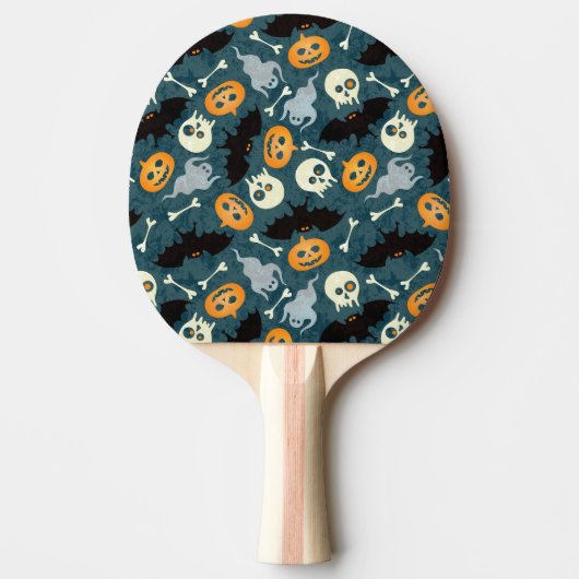 Raquette De Ping Pong Motif de Halloween (Devant)