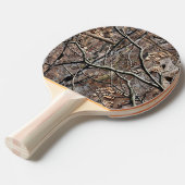 Raquette De Ping Pong Motif de la chasse au camouflage 8 (Devant Angle)