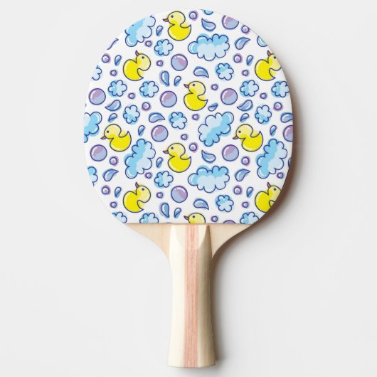 Raquette De Ping Pong motif de lavage (Devant)