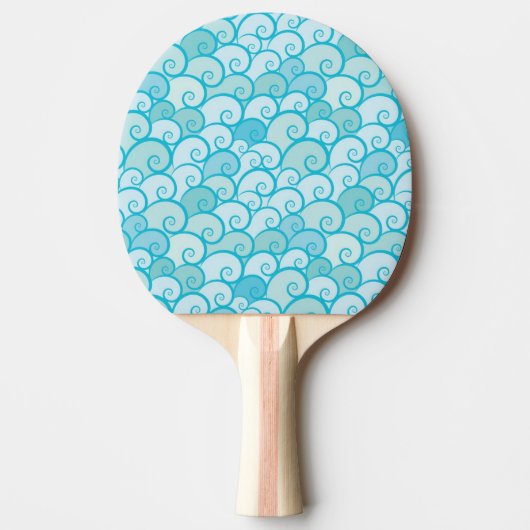 Raquette De Ping Pong Motif de mer (Devant)