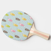 Raquette De Ping Pong Motif de milkshake (Côté)